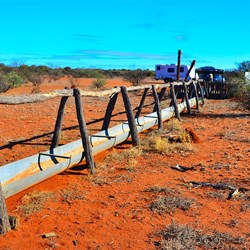 stock well near Murchison Settlement WA