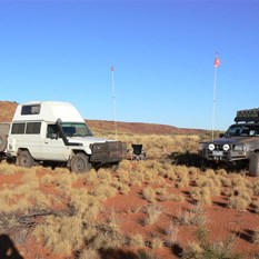 Camp in the Pollock Hills