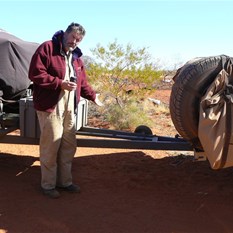 Where's me bloody tyre?