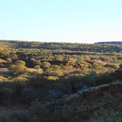 Looking south across Watson Range from Laycocks Hill