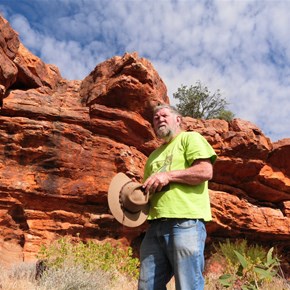 Dick Kimber, our guide in Lore and one half of the dynamic Kimber duo.