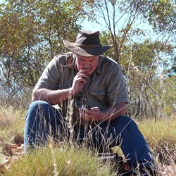 Checking the GPS over the lunch break.