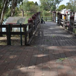 Site of the original Wentworth Wharf