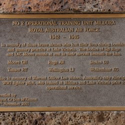 Rufus River Information Bay