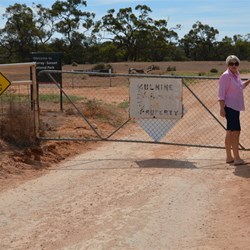 Time to open the only gate on the Old Mail Road