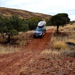 driving from the organ pipes