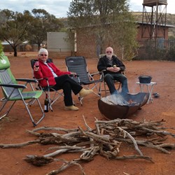 first campfire of the trip