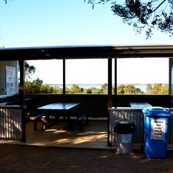 Camp kitchen BBQ area