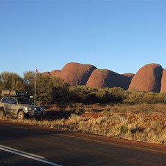 On the bitumen once again - The welds held!