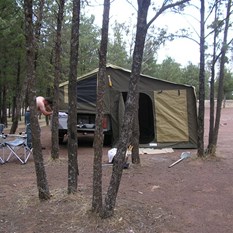 Camp at Warren Gorge SA