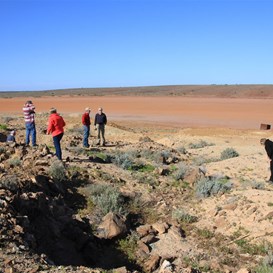 Old copper and manganese mine