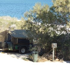 Campsite at Denham
