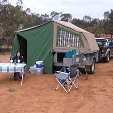 Bush Camp west of Popiltah Lake
