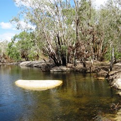 Crossing Salt Water Creek