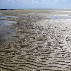 Walking on the tidal flats to the northern-most point of the Australian mainland