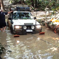 The irony is this is why we decided to not take the Old Telegraph Track