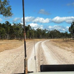 This is typical Dixie Road for much of the way