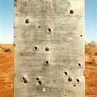 North Road Beadell Plaque - An Original