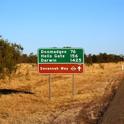 Leaving Burketown