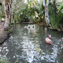 Lorella's hot spring made us decide that we should stay for a couple of days