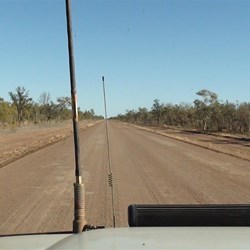 The dirt section starts nice and smooth...