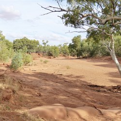 The dry Burke River