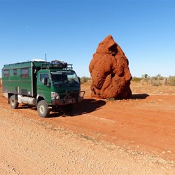 The most photographed termite mound