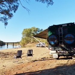 Windorah - camped on The Cooper