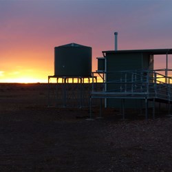 Nothing but a loo at the roadside stop