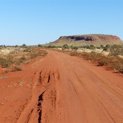 Approaching Kiwirrkurra Community