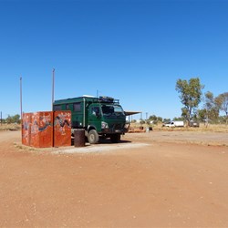 Fuelling up at Kiwirrkurra Community