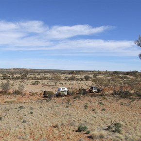 Picturesque puncture repair stop!