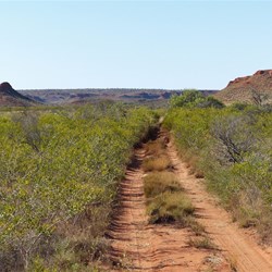 Oh no! A closed in section of the track