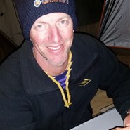 David wearing the Pasta Necklace!