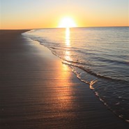 Sunset on Sth Lefroy Bay, Ningaloo Station