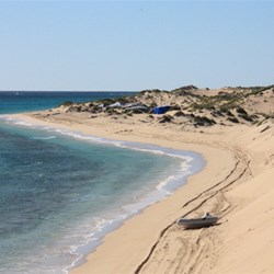Views of camps in southern section of Sth Lefroy