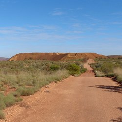 All these hills are being mined