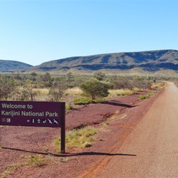 Entering Karijina NP