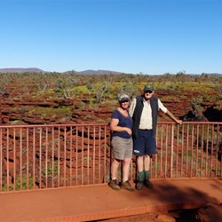 At Joffre waterfall lookout