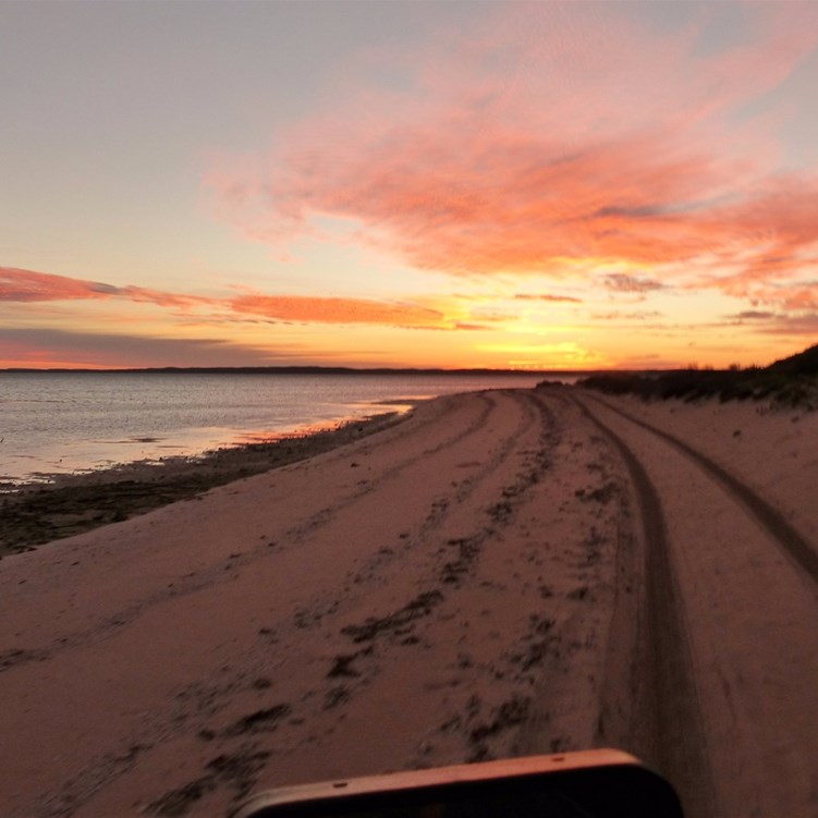 An early morning departure