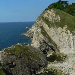 Spectacular rock strata