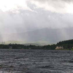 Darker mood over Loch Tummel