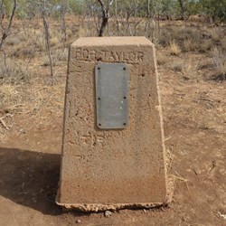 Memorial Cairn at the Waterhole