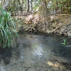 Lawn Hill Creek is crystal clear water