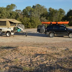 Set up at Mungeranie