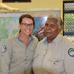 Friendly Rangers at Boodjamulla National Park