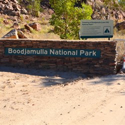 The entrance to the National Park