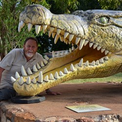 This is the size of what that Croc would have been like.....a real monster