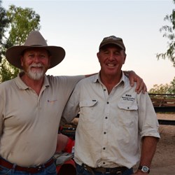 Stephen and Alistair at Burleigh Station