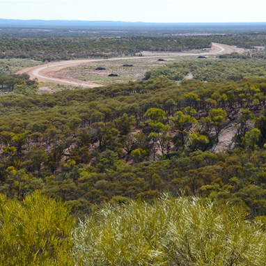 View from Swanvale Lookout